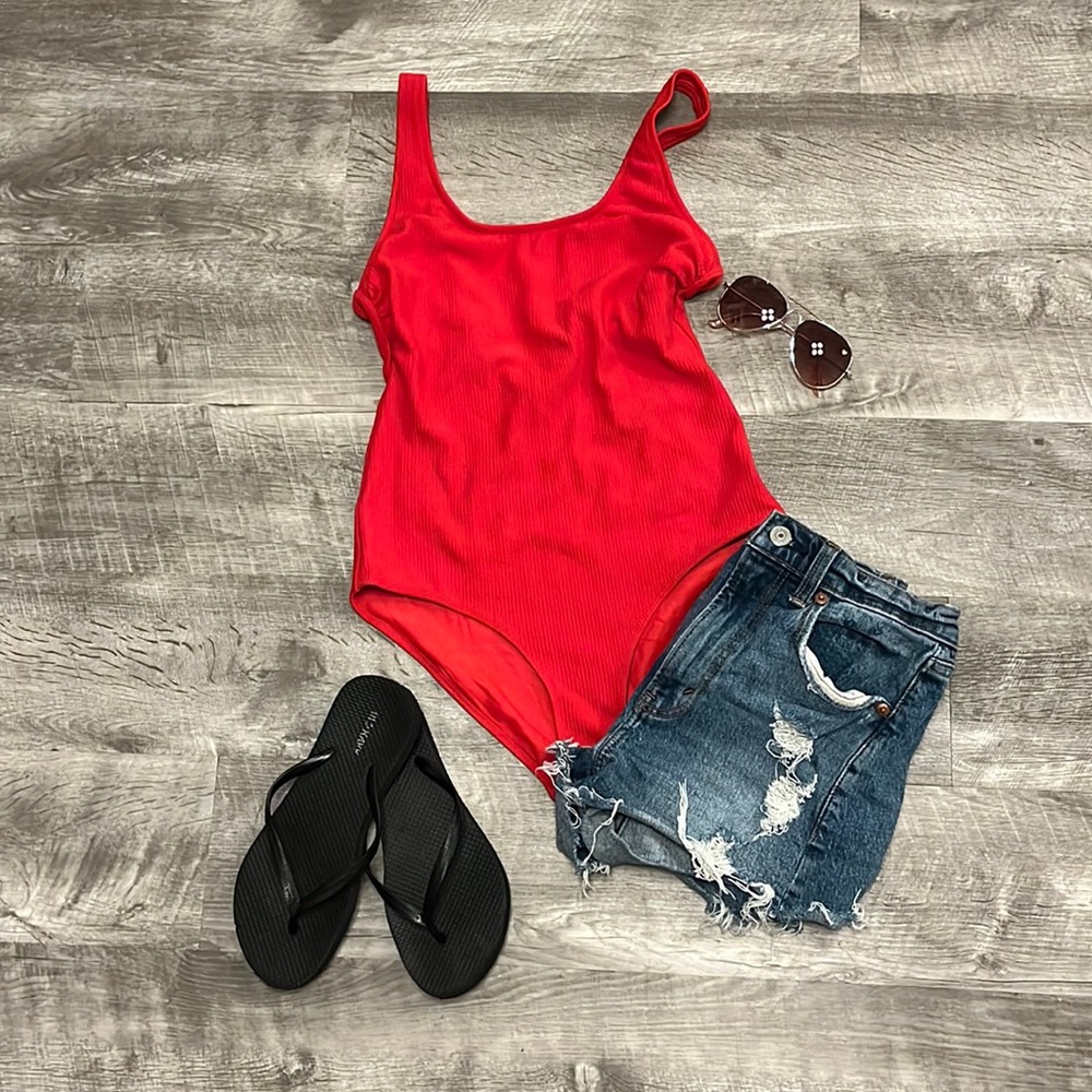 H&M Red One Piece